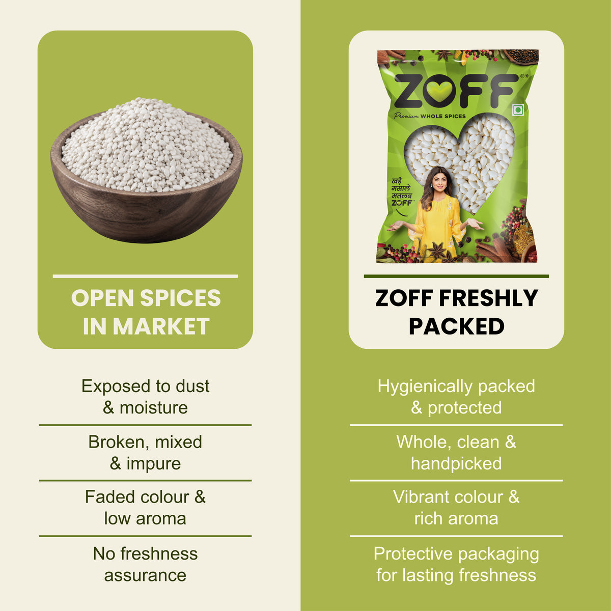 ZOFF White Sesame Seeds 7