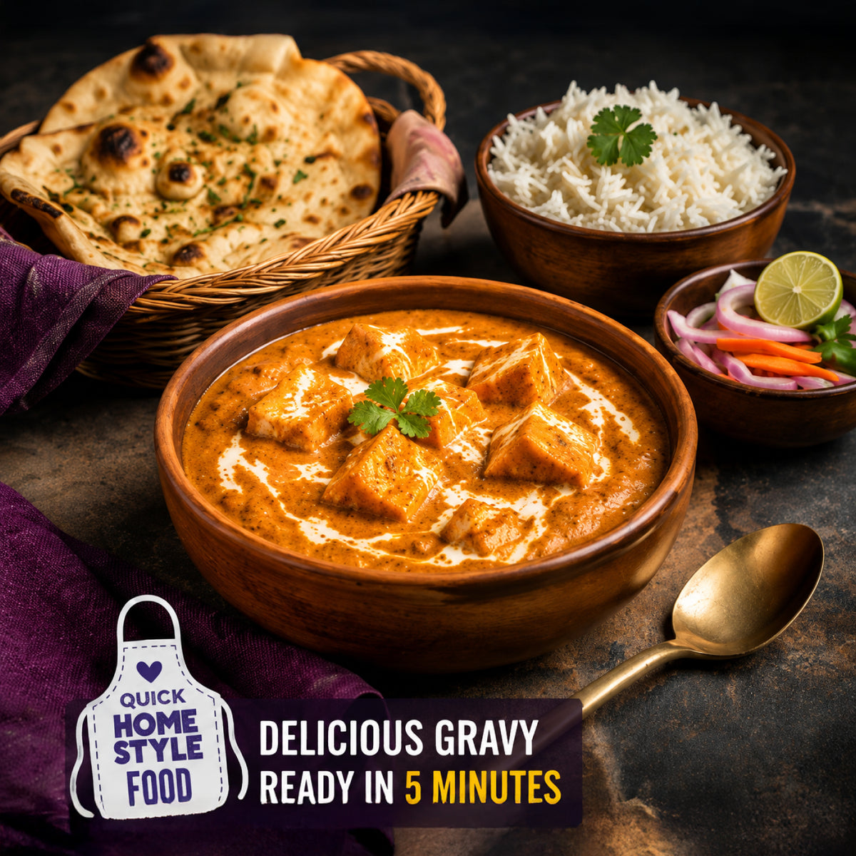 ZOFF 5 Minute Paneer Gravy 8