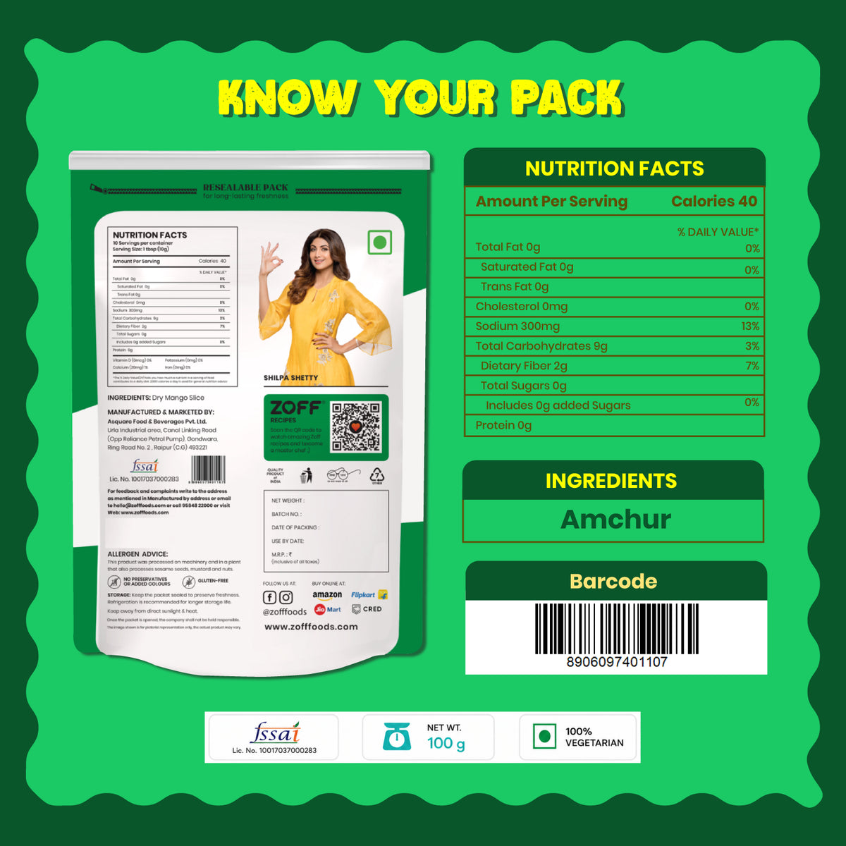 ZOFF Amchur Powder 8
