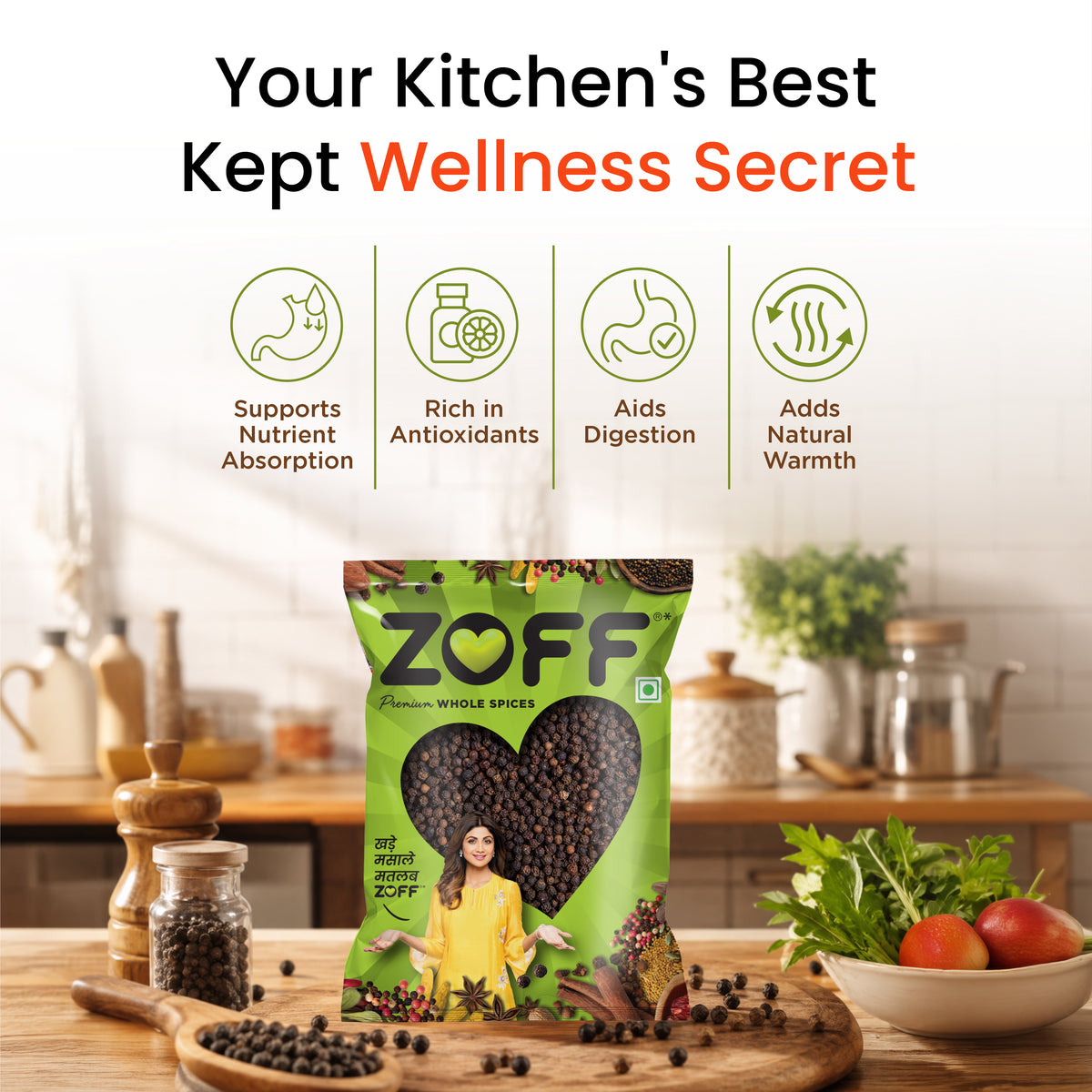 ZOFF Whole Black Pepper 8