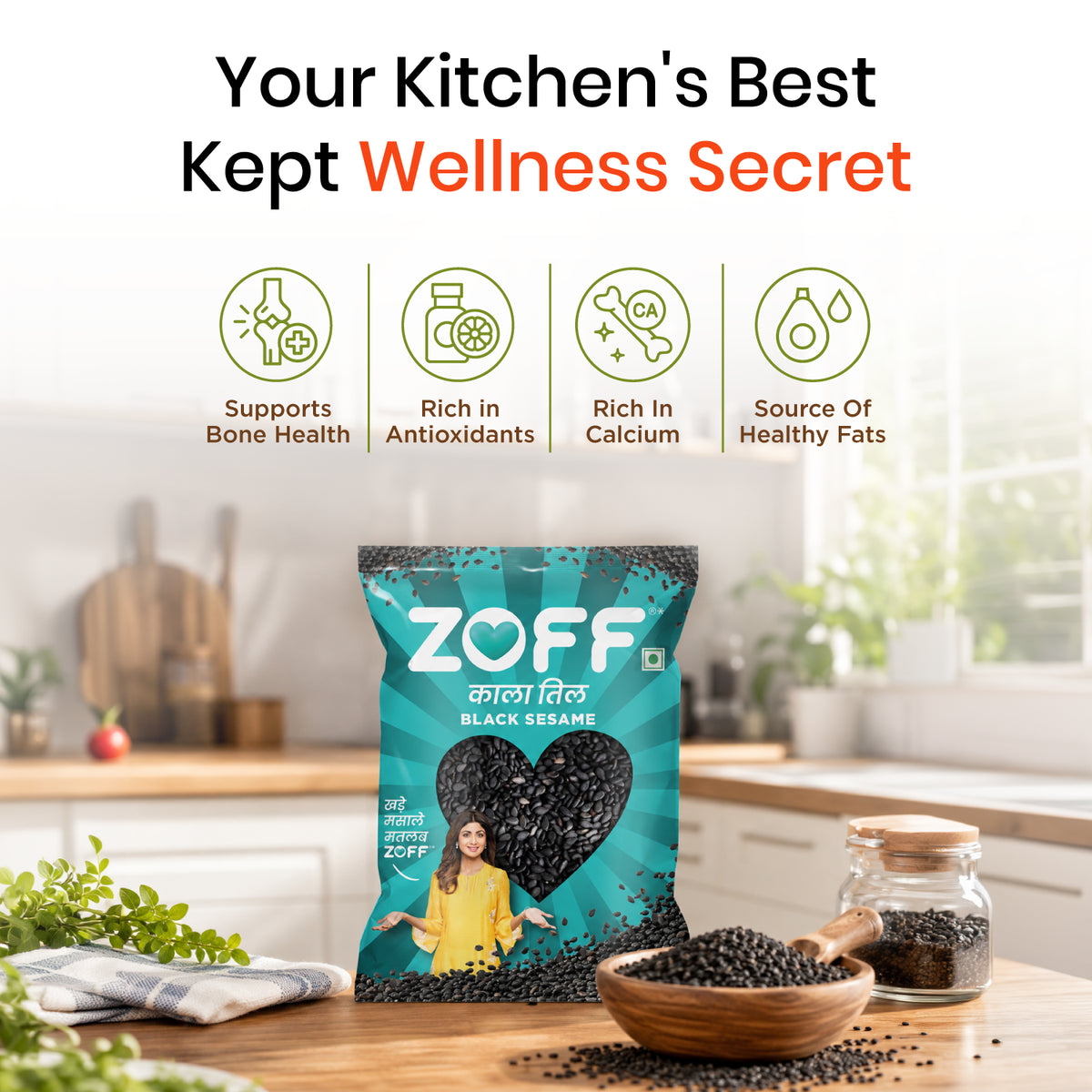 ZOFF Black Sesame Seeds 8