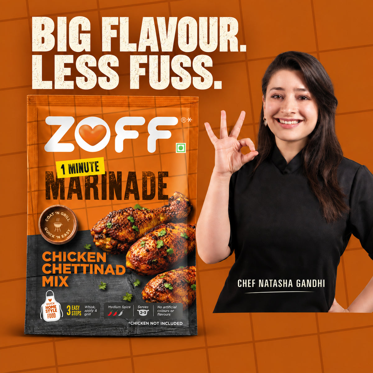 ZOFF Chicken Chettinad Marinade Mix 8