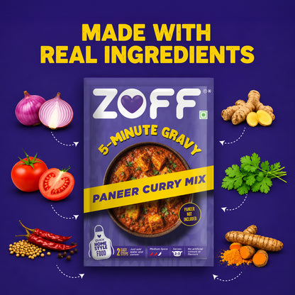 ZOFF 5 Minute Paneer Gravy 9