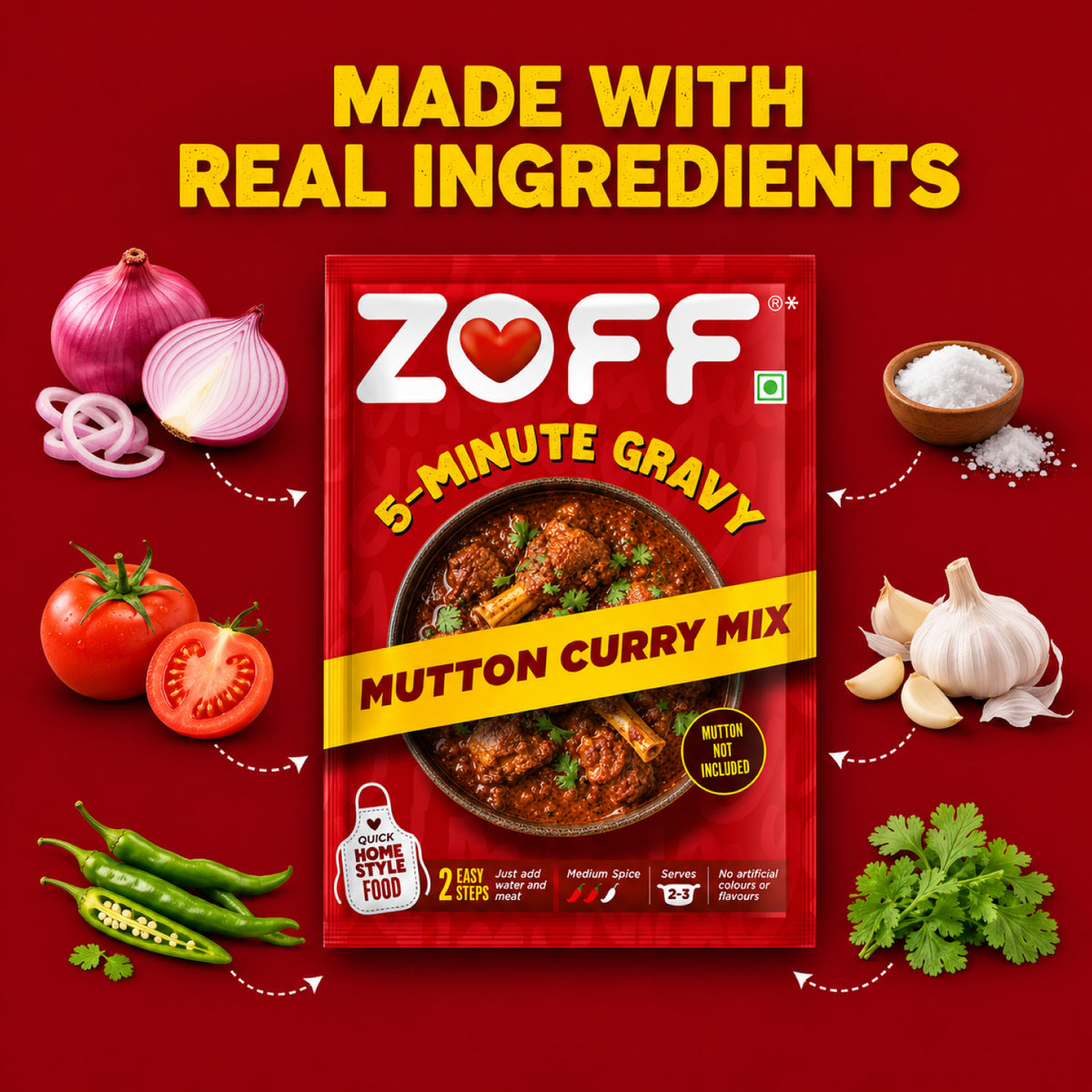 ZOFF 5 Minute Mutton Gravy 9