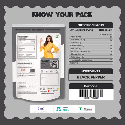 ZOFF Black Pepper Powder 10