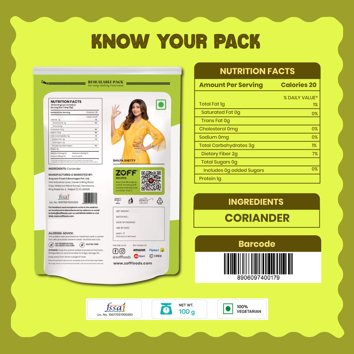 ZOFF Coriander Powder 9