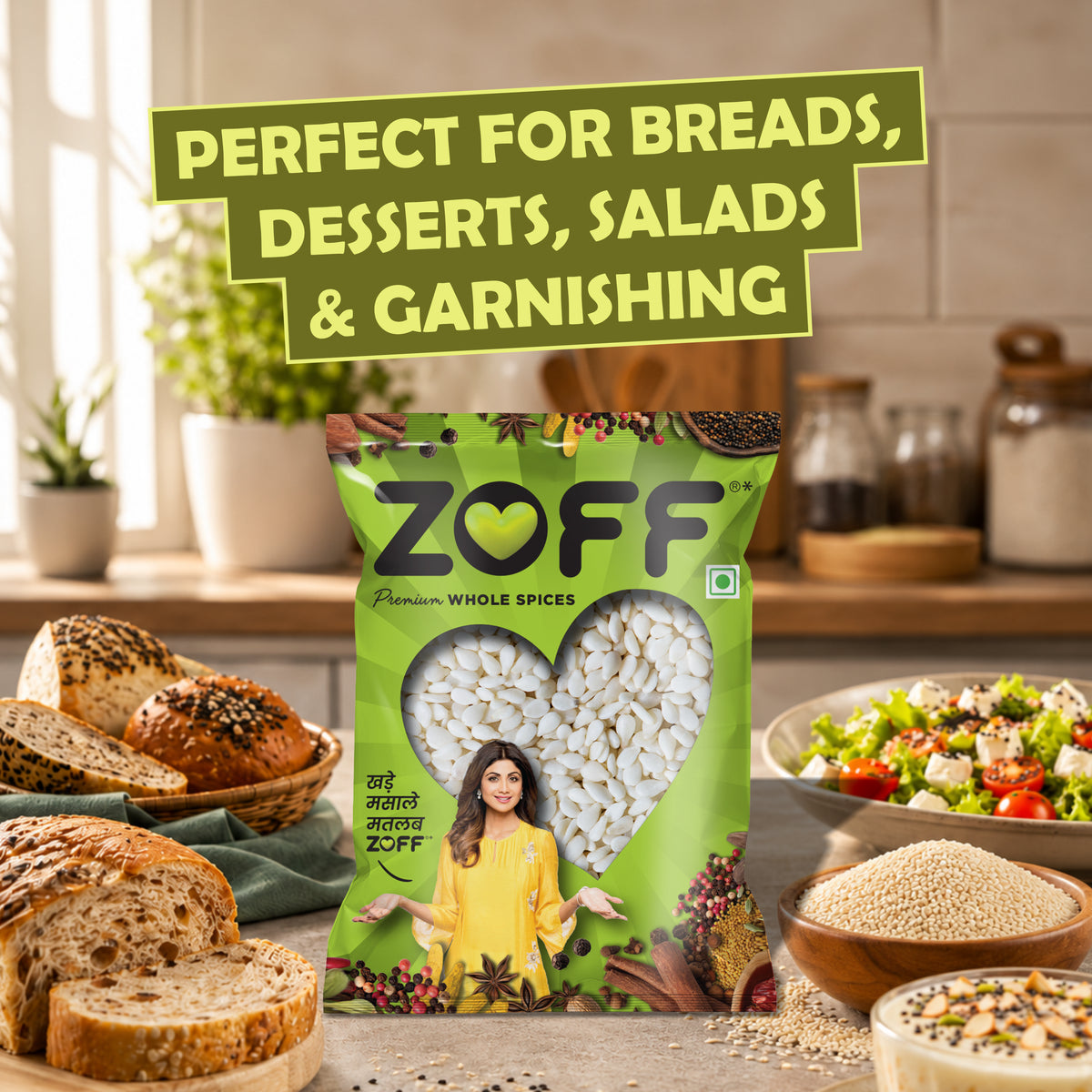 ZOFF White Sesame Seeds 9