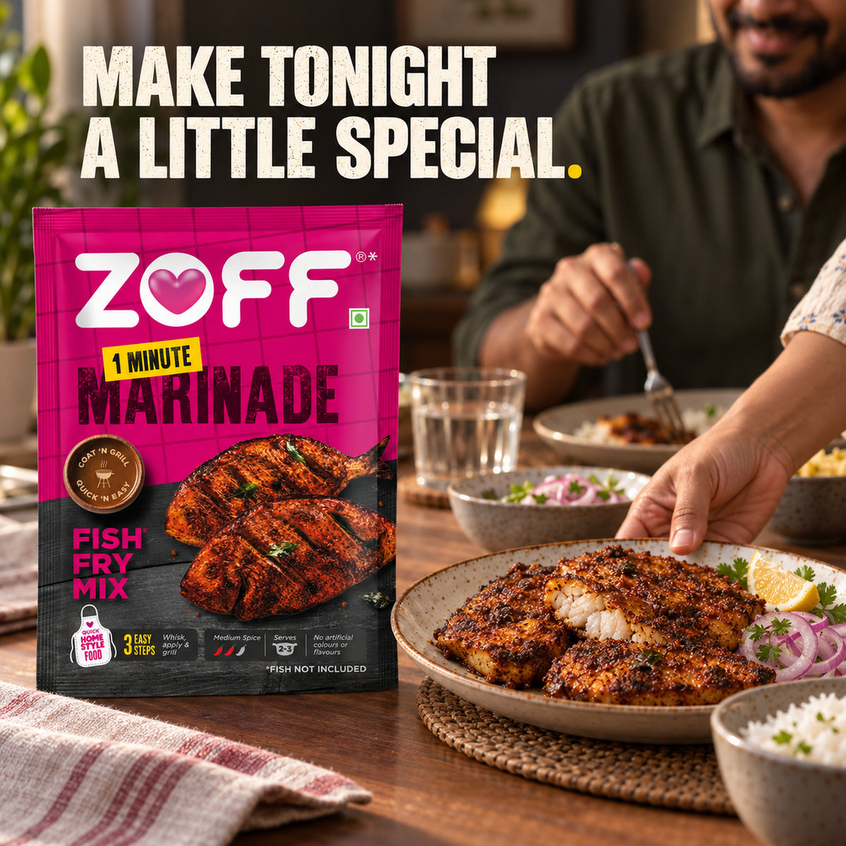 ZOFF Fish Fry Marinade Mix 10