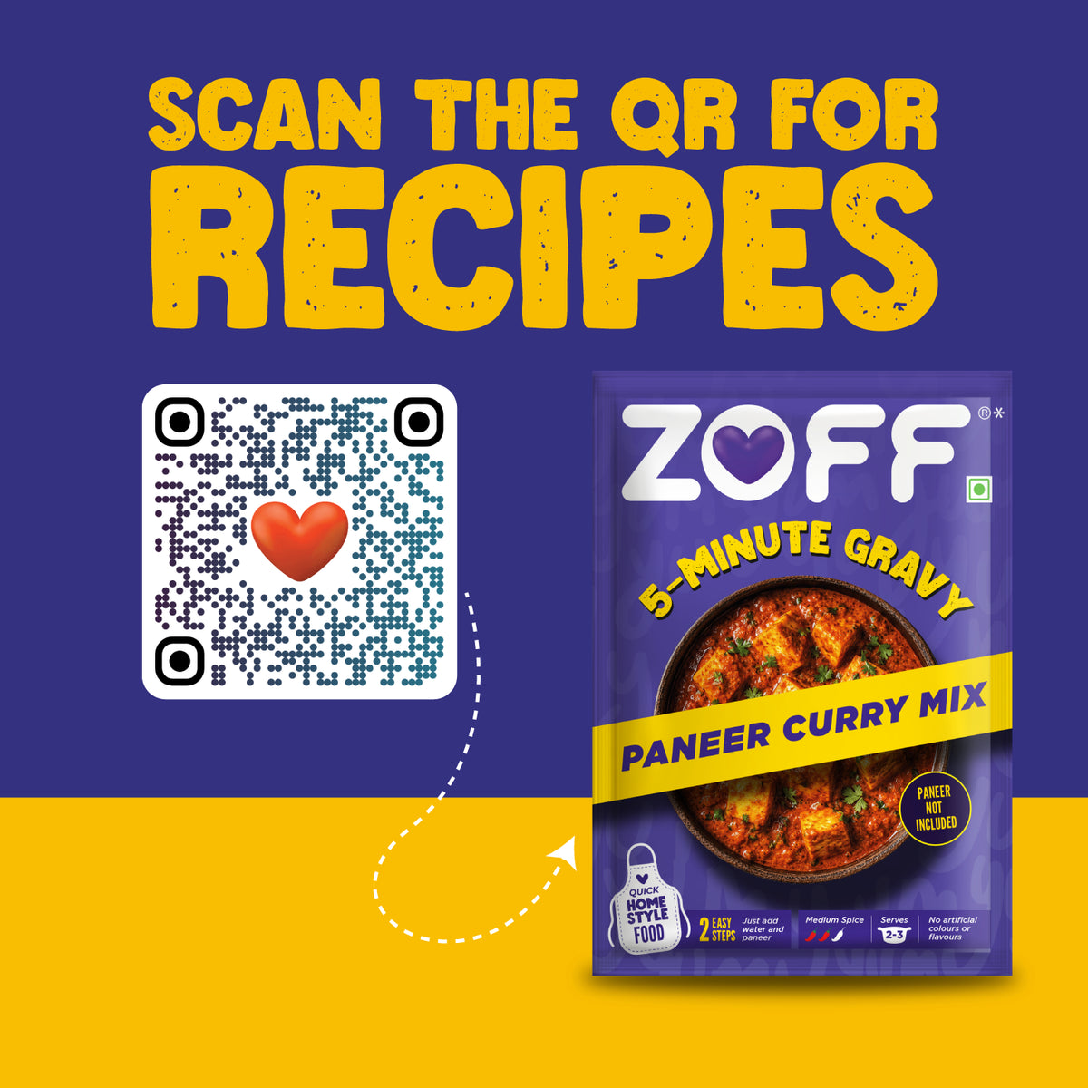 ZOFF 5 Minute Paneer Gravy 10