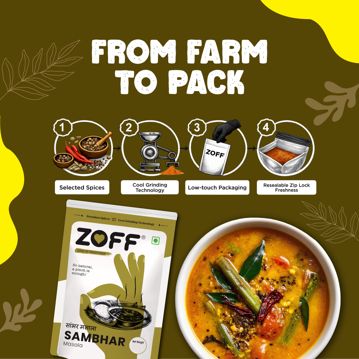 ZOFF Sambhar Masala 10