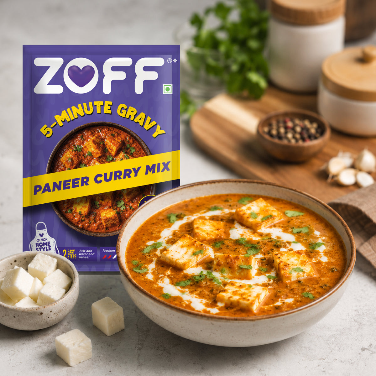 ZOFF 5 Minute Paneer Gravy 11