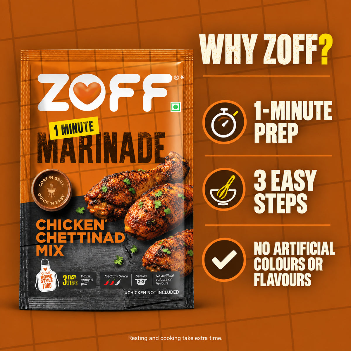 ZOFF Chicken Chettinad Marinade Mix 11