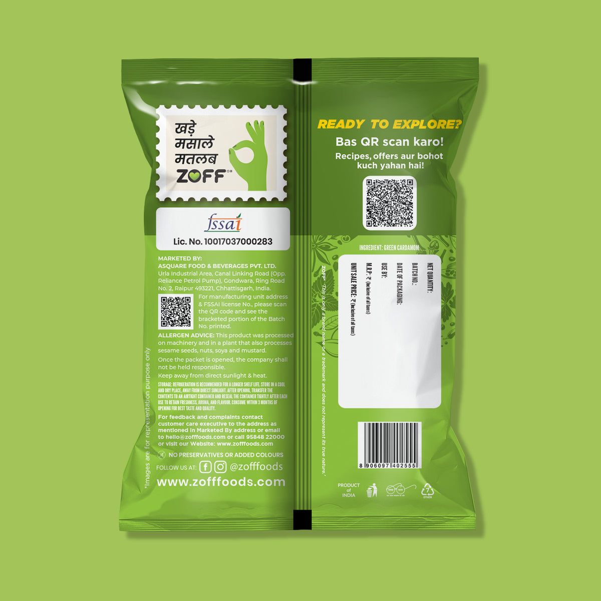 ZOFF Green Cardamom 11