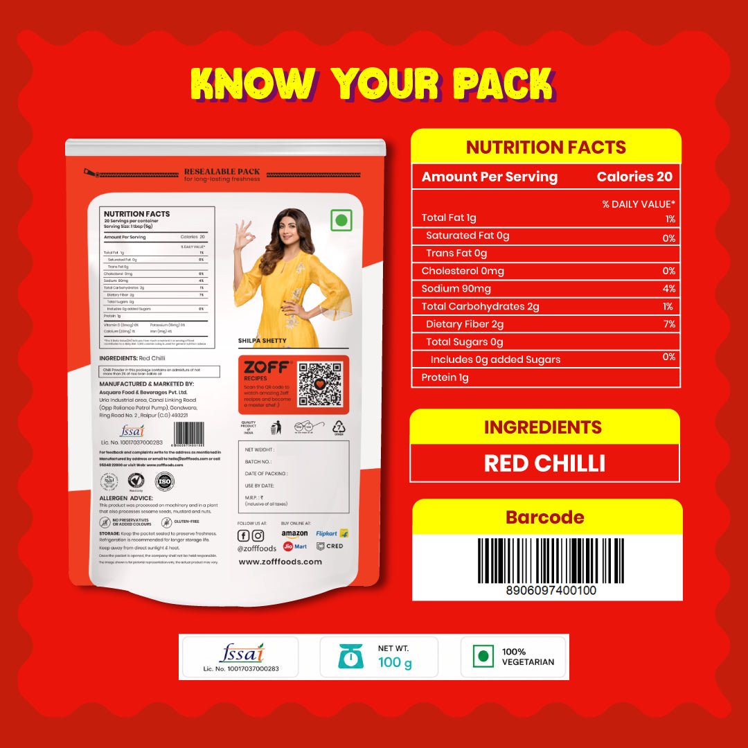 ZOFF Red Chilli Powder 11