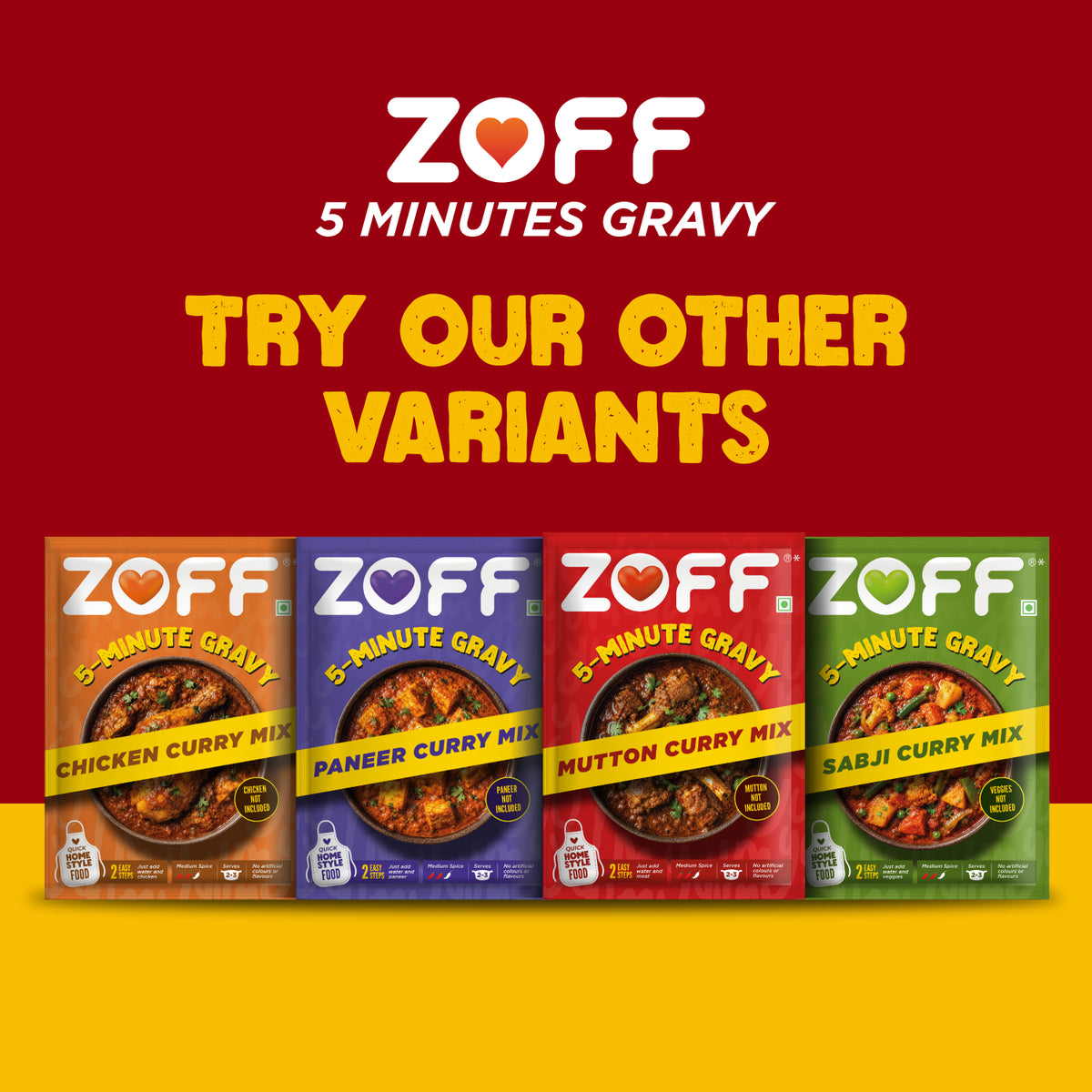 ZOFF 5 Minute Mutton Gravy 12