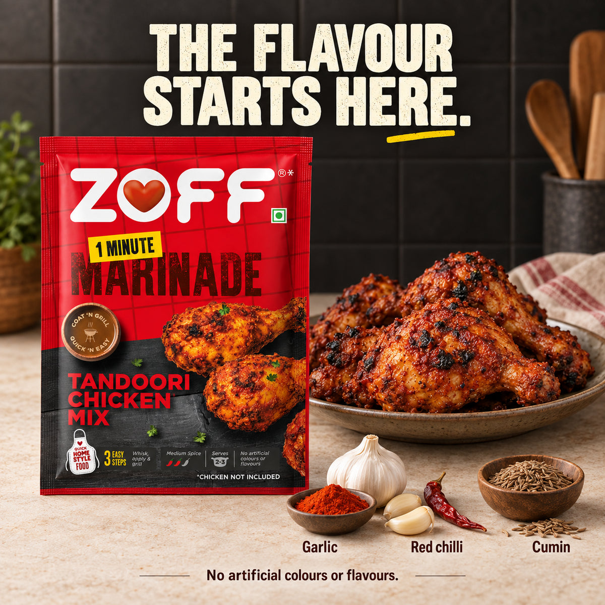 ZOFF Tandoori Chicken Marinade Mix 12