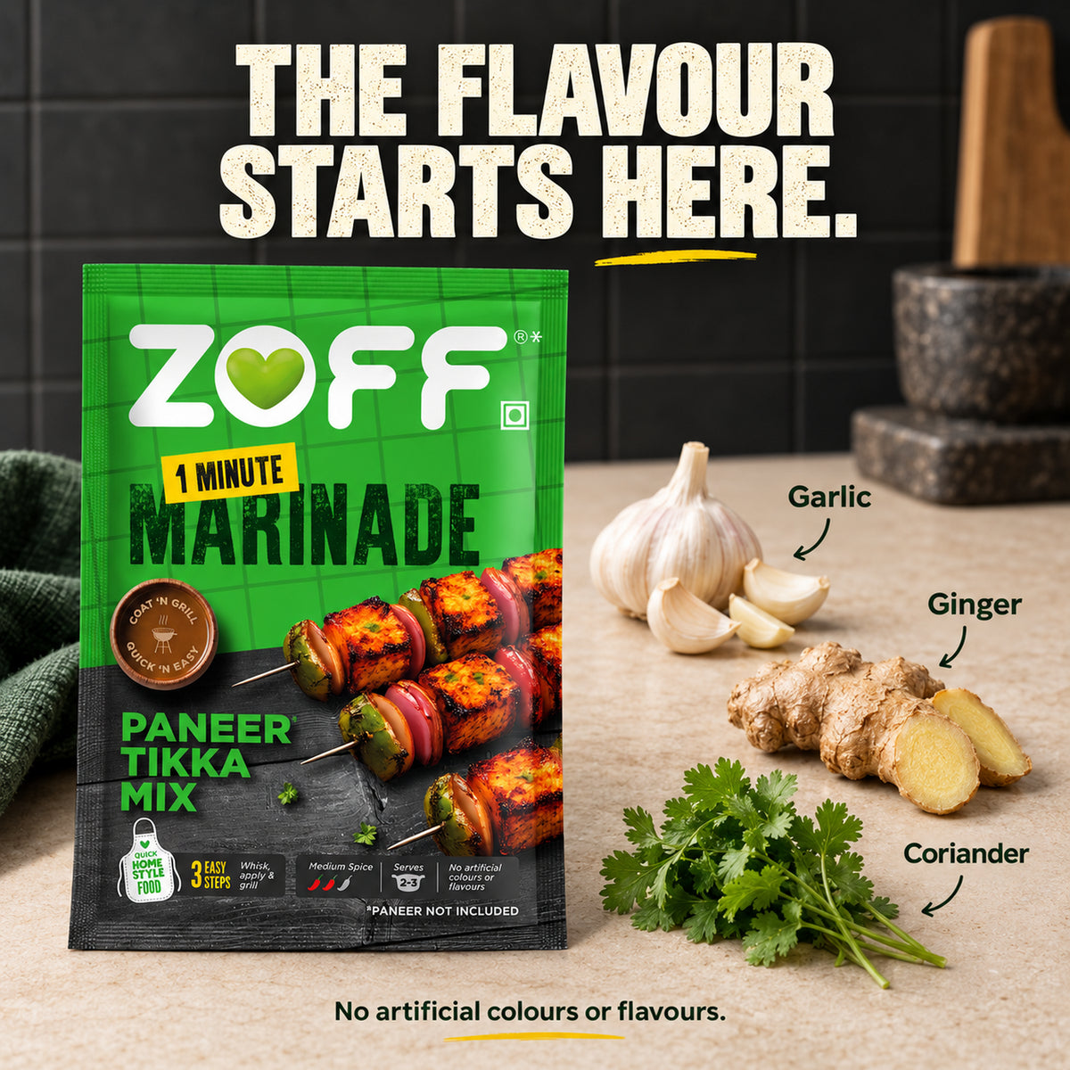 ZOFF Paneer Tikka Marinade Mix 12