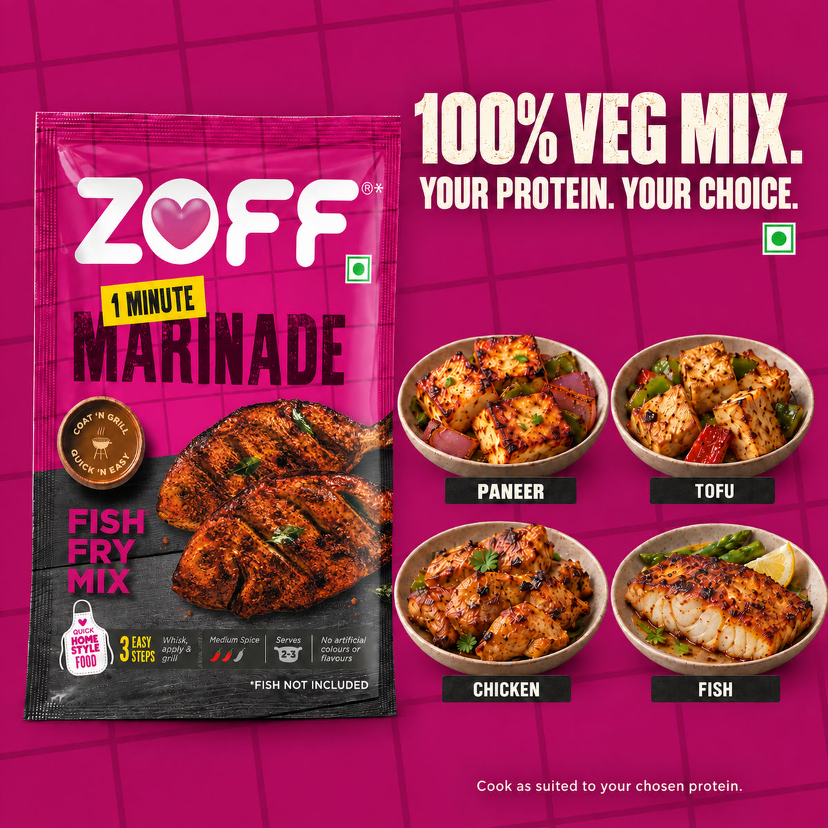 ZOFF Fish Fry Marinade Mix 13