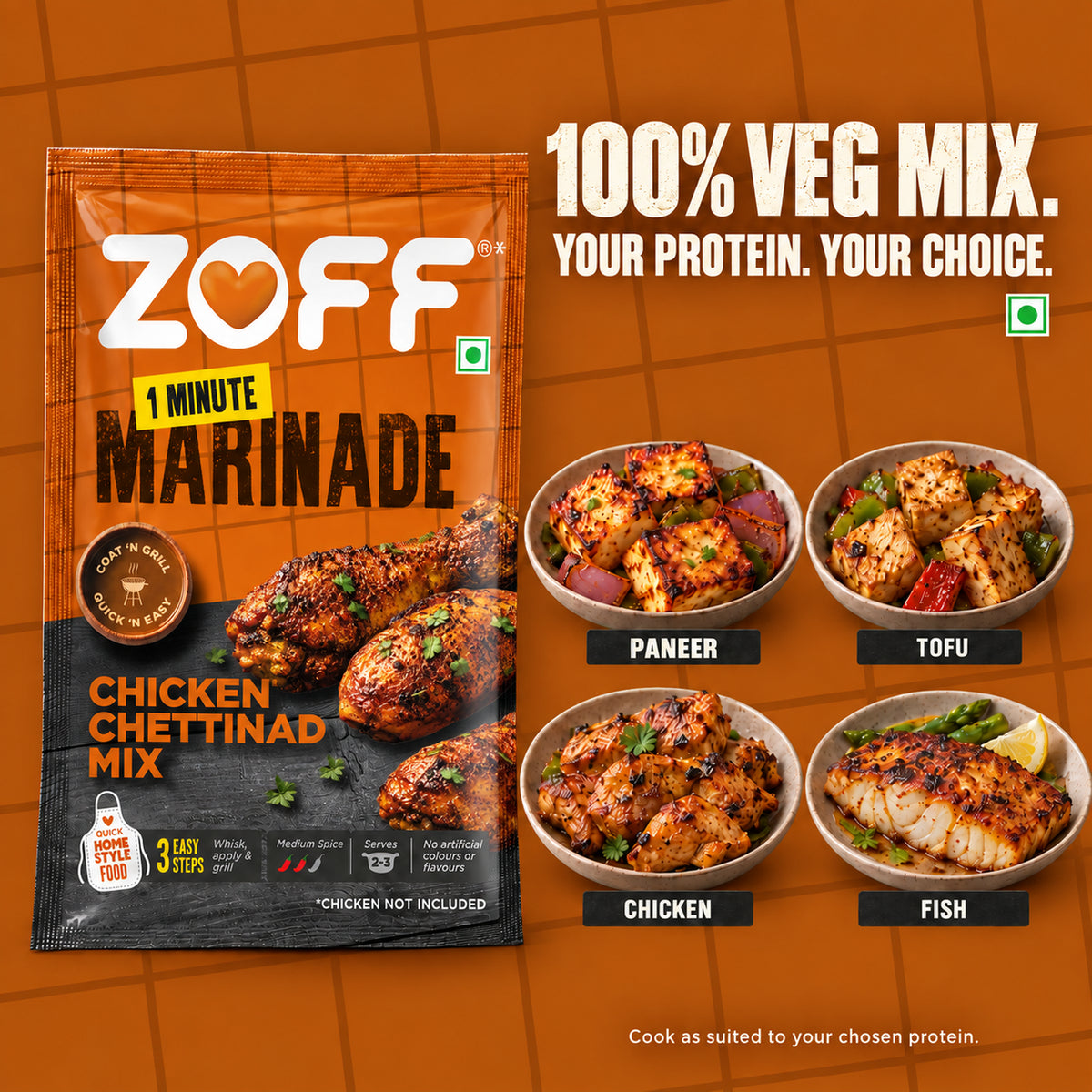 ZOFF Chicken Chettinad Marinade Mix 13