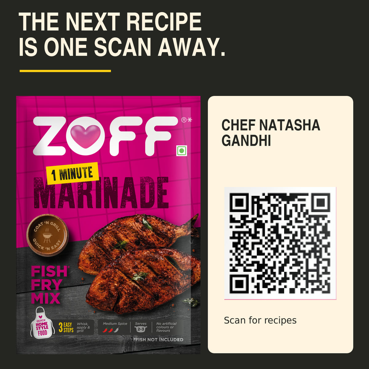 ZOFF Fish Fry Marinade Mix 14