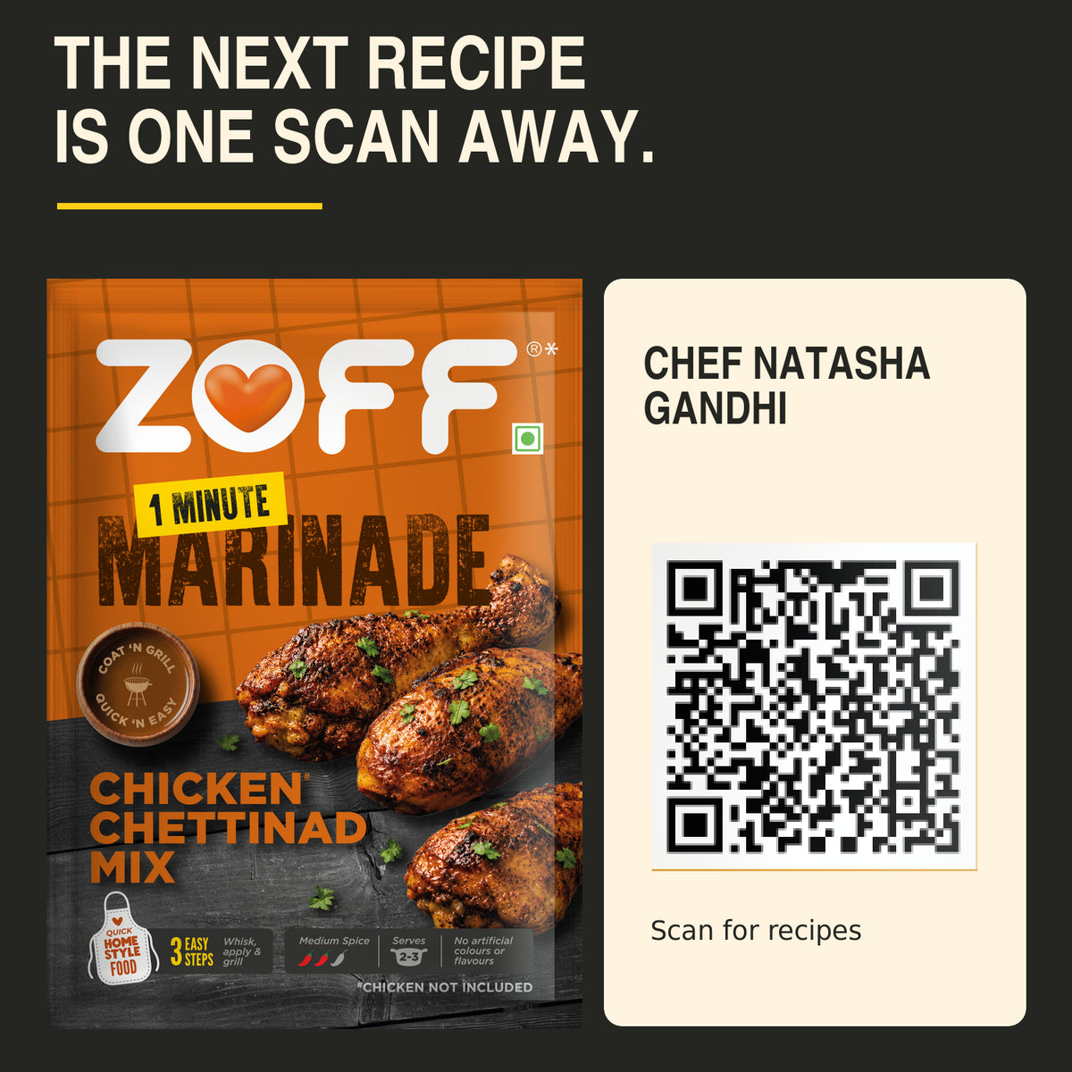 ZOFF Chicken Chettinad Marinade Mix 14