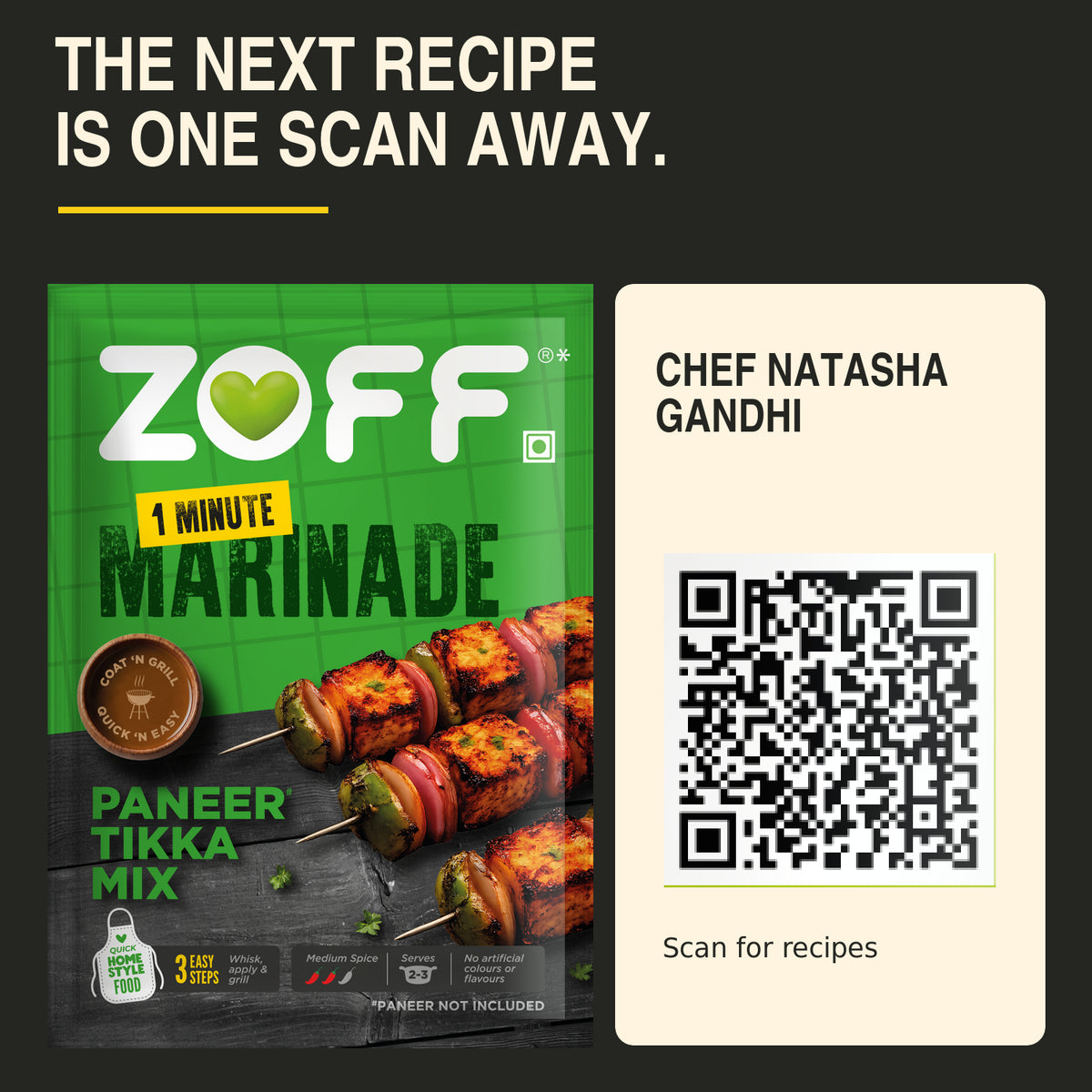ZOFF Paneer Tikka Marinade Mix 14