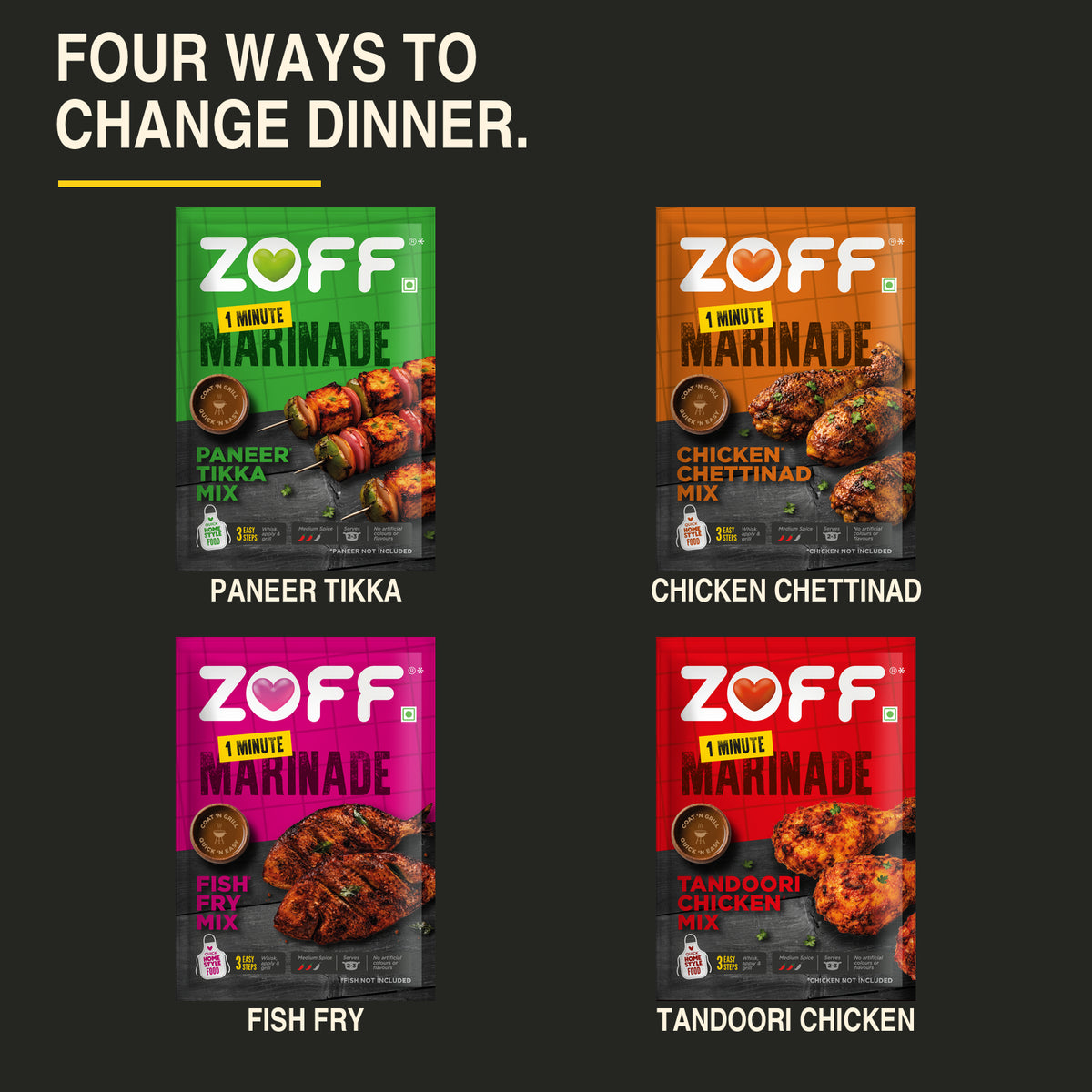 ZOFF Chicken Chettinad Marinade Mix 15