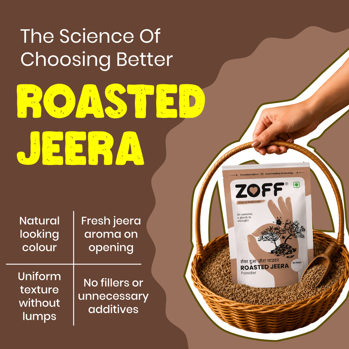 ZOFF Roasted Jeera Powder 15