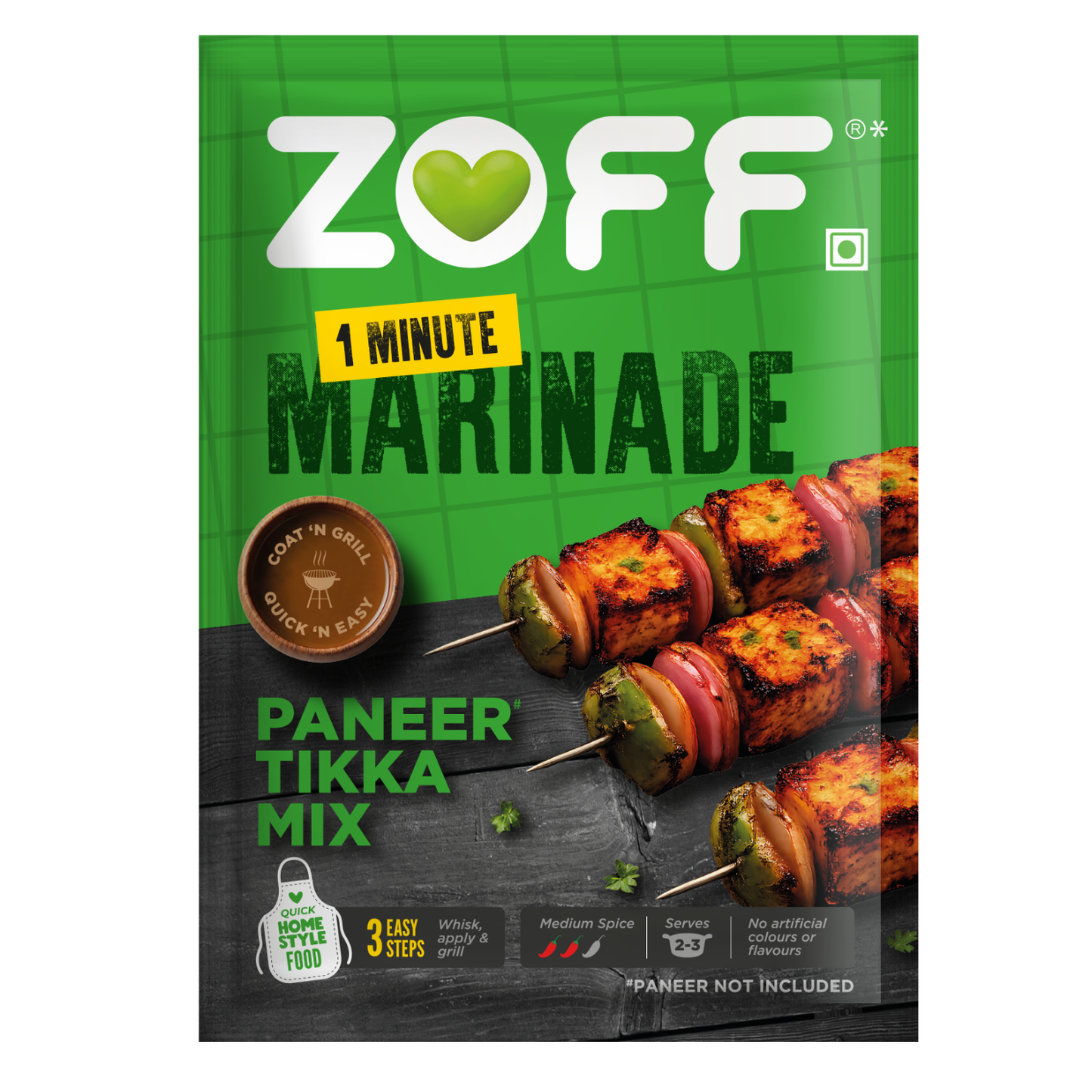1 Minute Paneer Tikka Marinade Mix