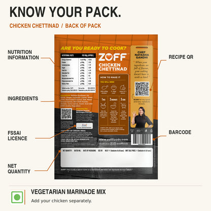ZOFF Chicken Chettinad Marinade Mix 16