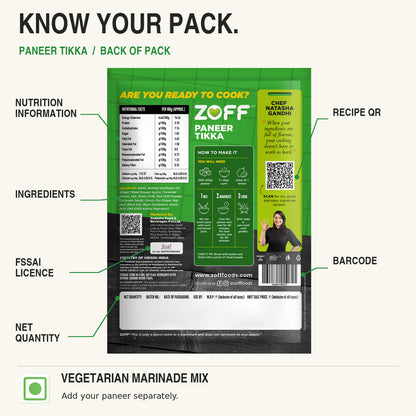ZOFF Paneer Tikka Marinade Mix 16