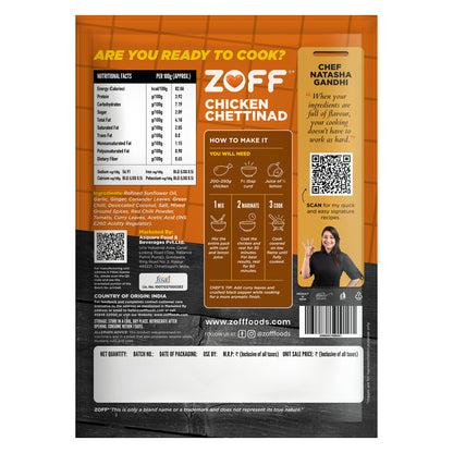 ZOFF Chicken Chettinad Marinade Mix 17