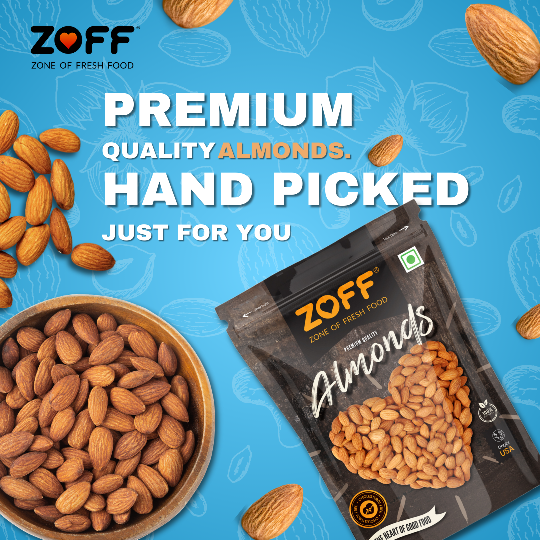 
                  
                    Zoff Almonds | Premium Almond  (Non Parell)
                  
                