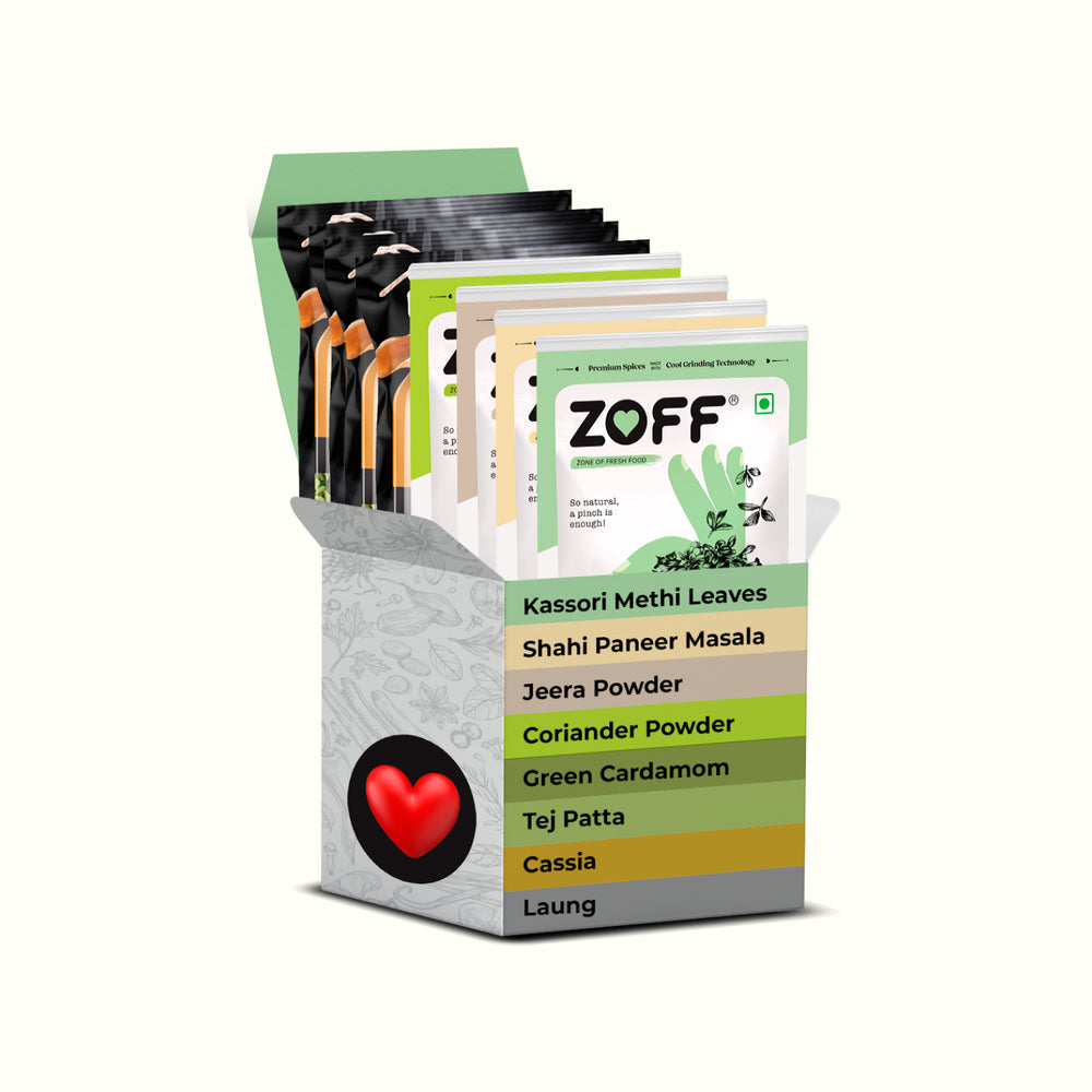 Zoff Starter Paneer Spices Kit-Pack of- 11