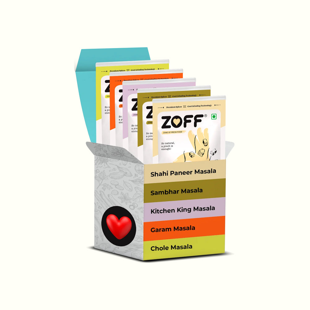 Zoff Starter Curry Spices Kit Combo Pack of 5