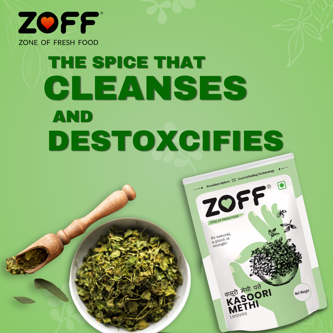 
                  
                    Zoff Kasoori Methi Leaves-50 g
                  
                