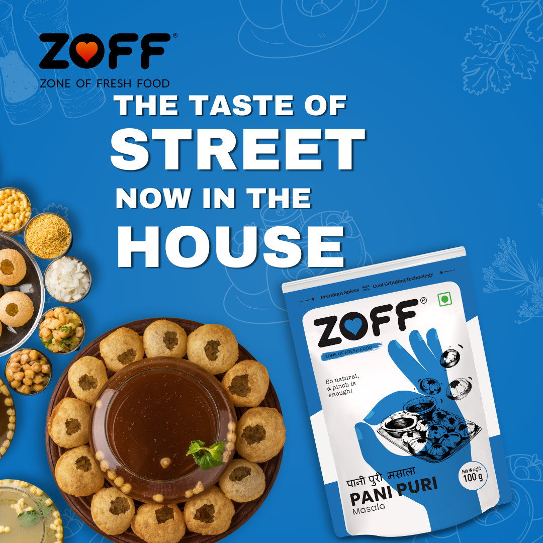 Zoff Pani Puri Masala Powder-100g