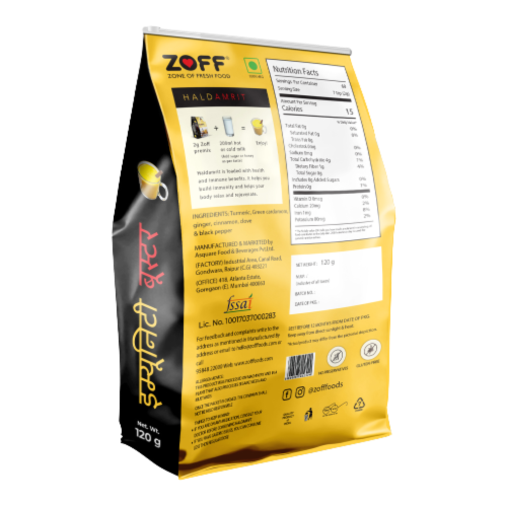 Zoff Haldamrit Immunity Booster Milk Premix