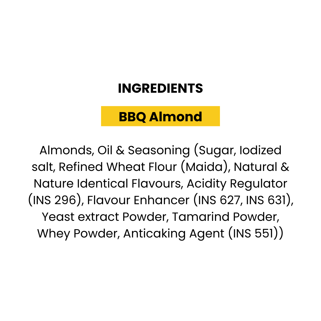 Almonds |BBQ Flavored 35Gm