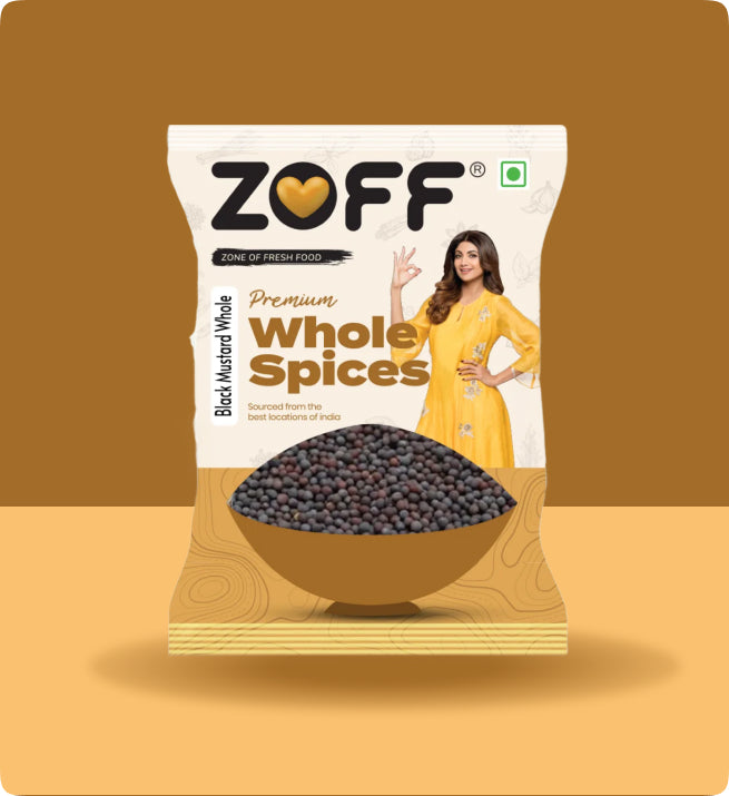 ZOFF Black Mustard Seeds | Kala Sarso Whole