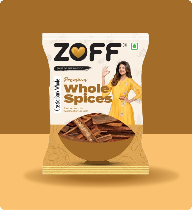 ZOFF Premium Cassia Bark | Dalchini Sticks | Exotic Whole Spice