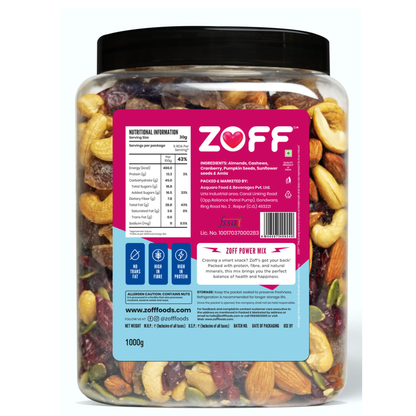 Dryfruits Trail Mix - Energy Booster 1000Gm