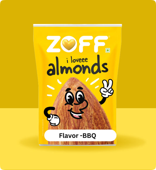 Flavored Almonds BBQ Flavor -200g