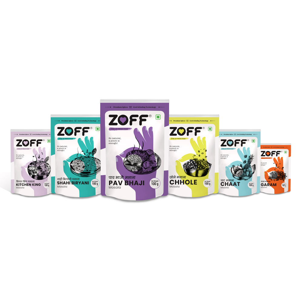 Zoff Blended Kitchen spices - Pack of 6
