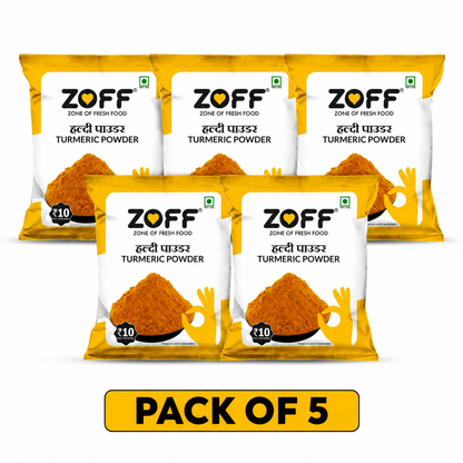 Turmeric Powder 10Rs Pack of 5