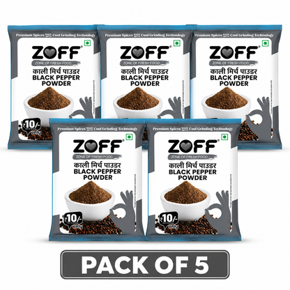 Black Pepper Powder 10Rs Pack of 5