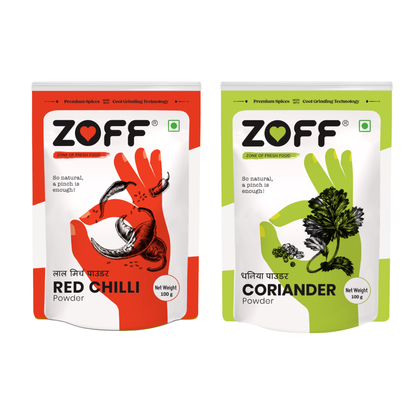 COMBO  Red Chilli Powder 100Gm & Coriander Powder 100Gm