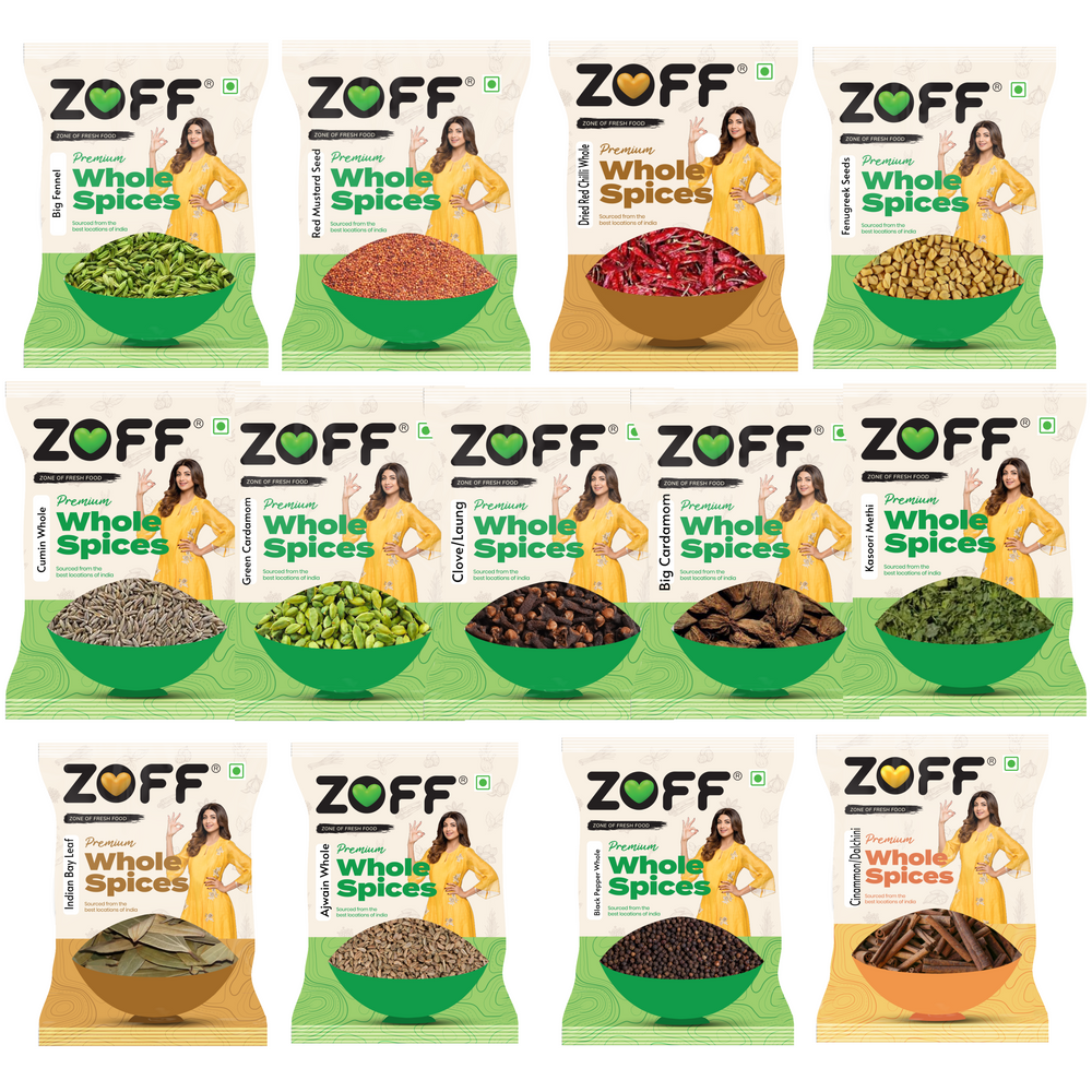 
                  
                    Zoff Kitchen whole spices - Pack of 13
                  
                