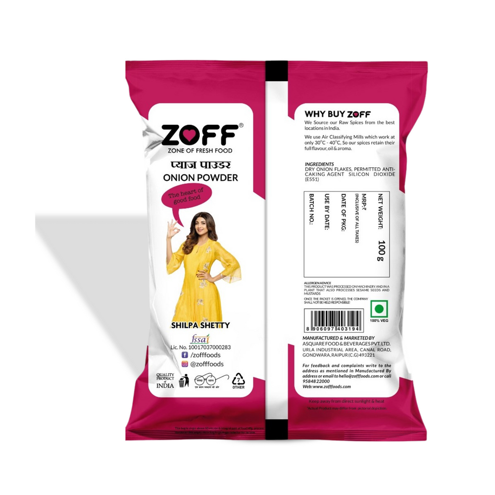 Zoff Onion Powder 100Gm