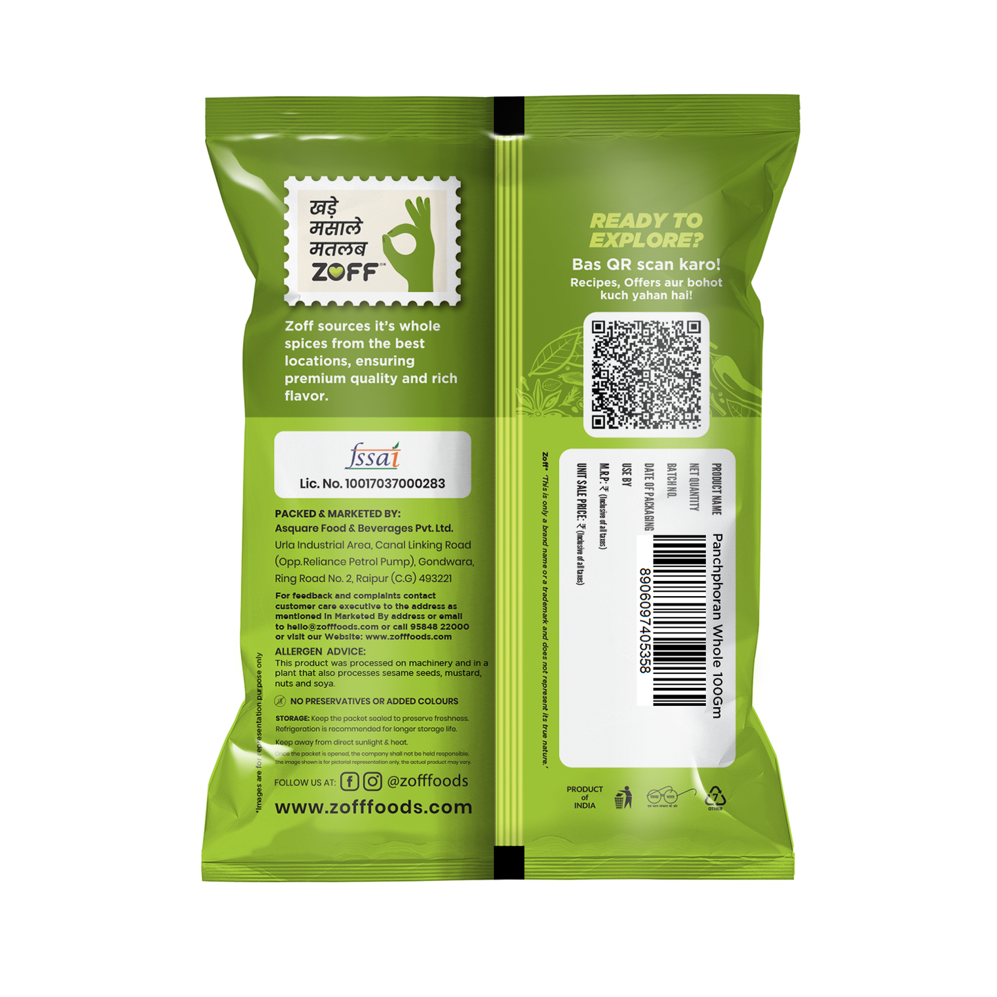 Panchphoran : Authentic Bengali Five Spice Blend- 100g